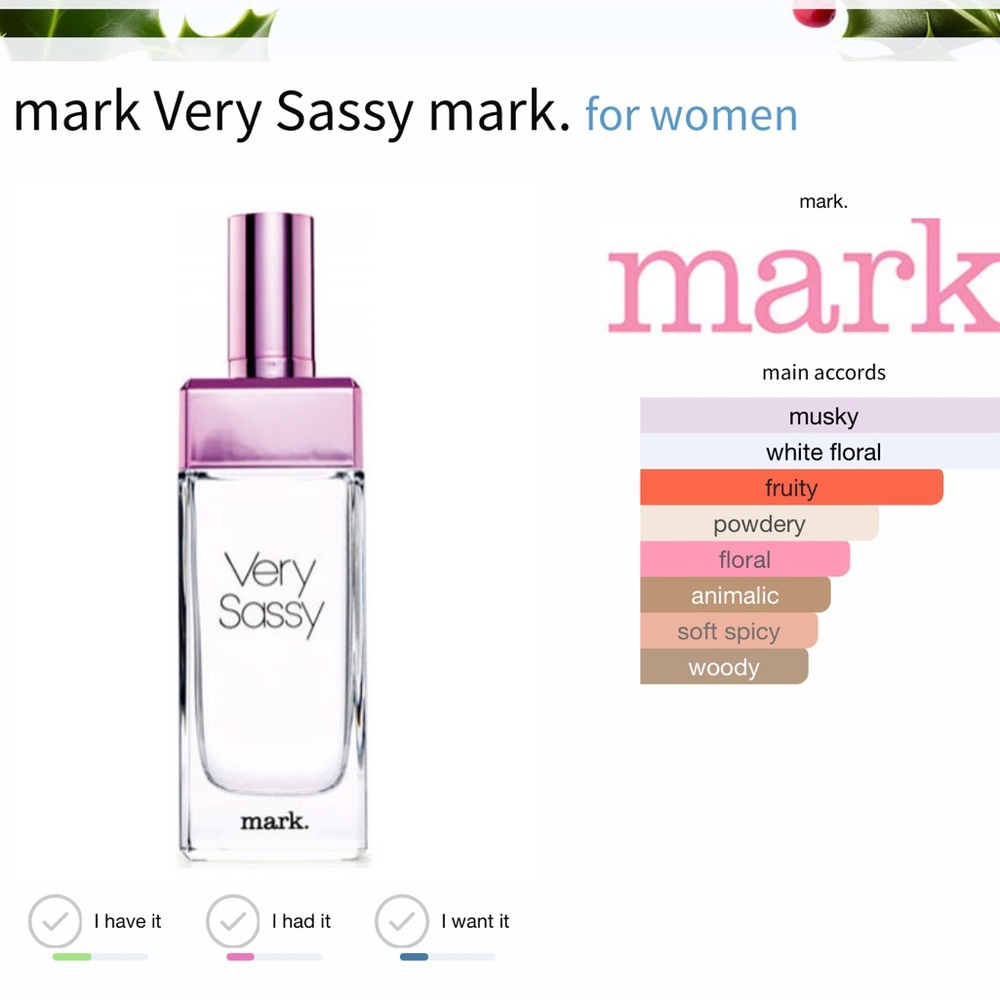 Avon Mark Very Sassy For Her